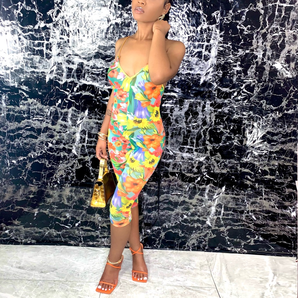 Flower Bloom Romper
